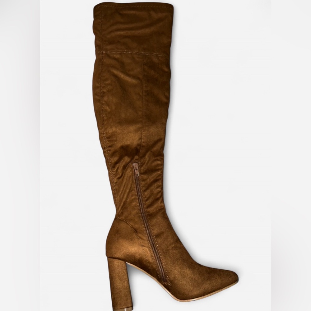 Brown Over-the-Knee Women's Boots